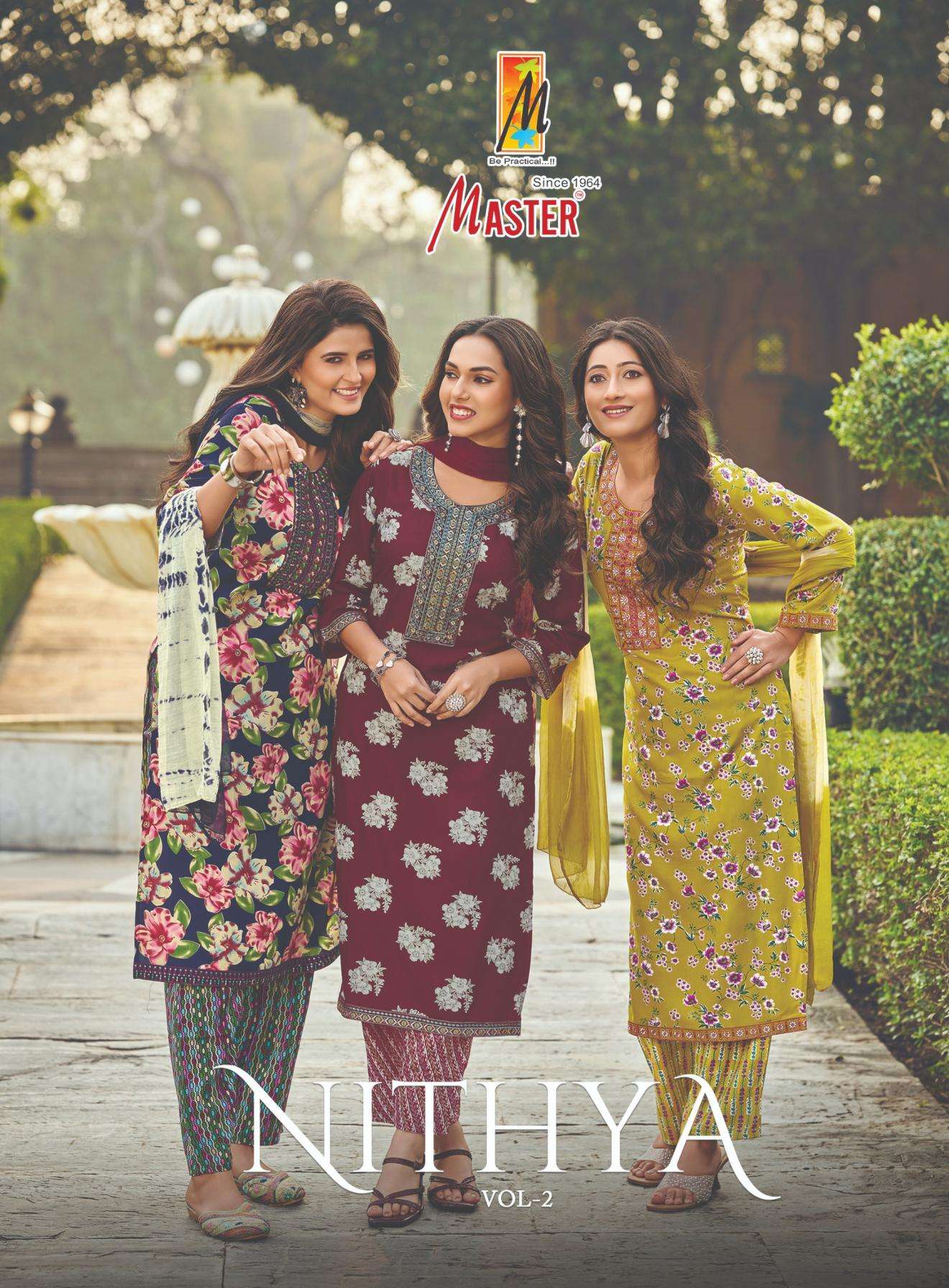 master nithya vol 2 series 2001-2008 RAYON wholesale suit