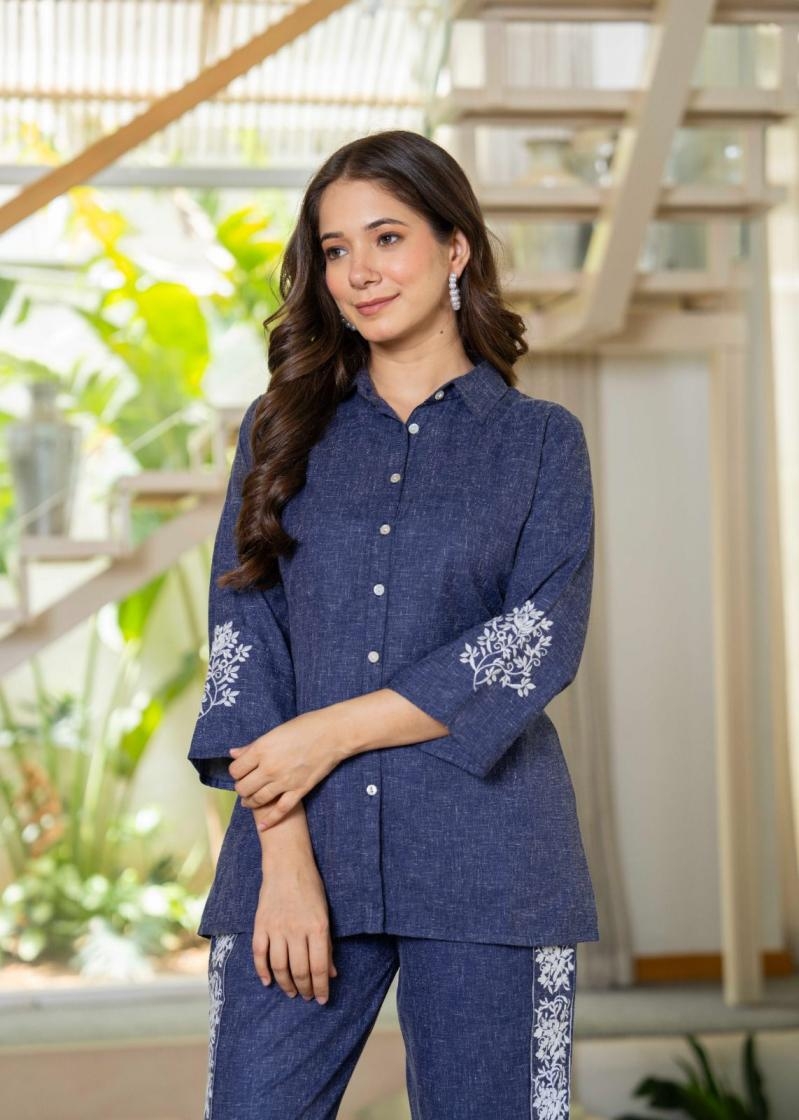 Modern co-ord sets cotton flex at wholesale price in surat