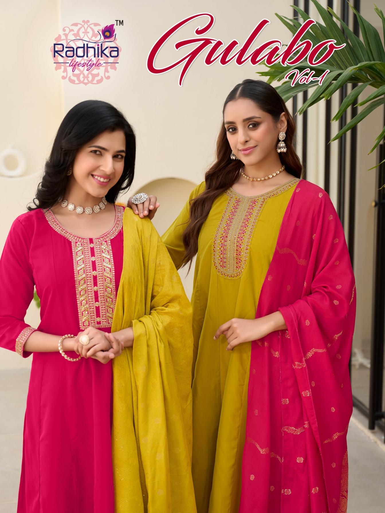 radhika lifestyle gulabo vol 1 series 1001-1006 RANGEELA wholesale suit in surat