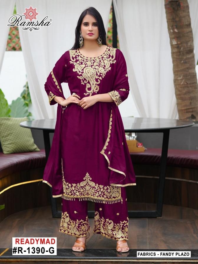ramsha r 1390 fancy wholesale readymade suit in surat