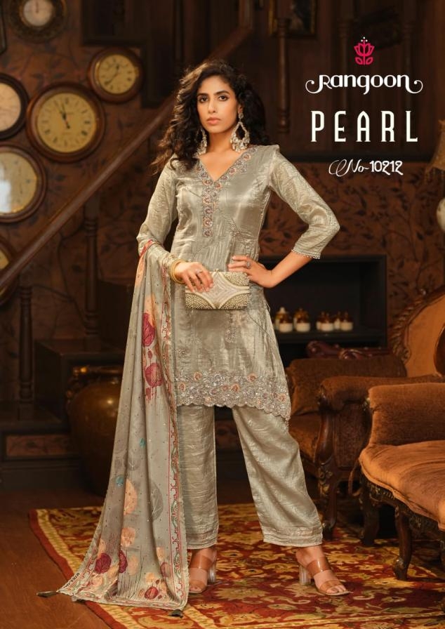 rangoon pearl series 10211-10214 gold cruch wholesale readymade suit 