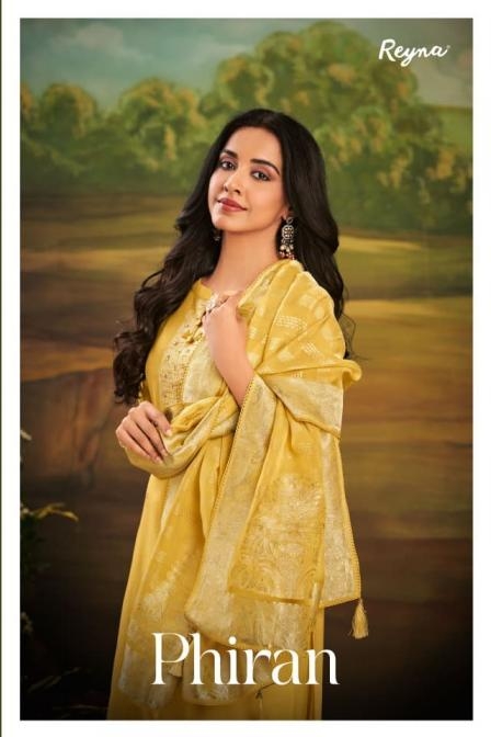 reyna phiran series 10477-10478 malai silk jacquard wholesale suit 