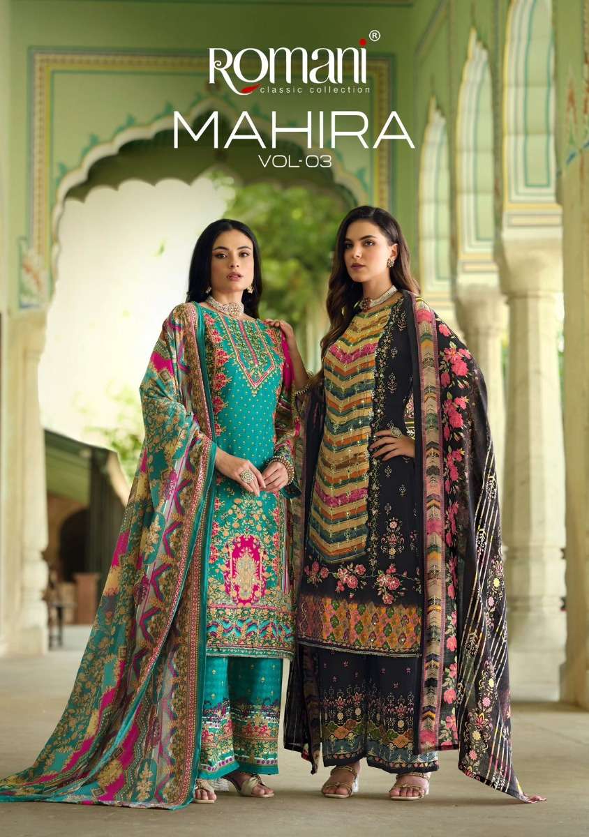 ROMANI MAHIRA VOL 3 series 1115001-1115008 cotton wholesale suit