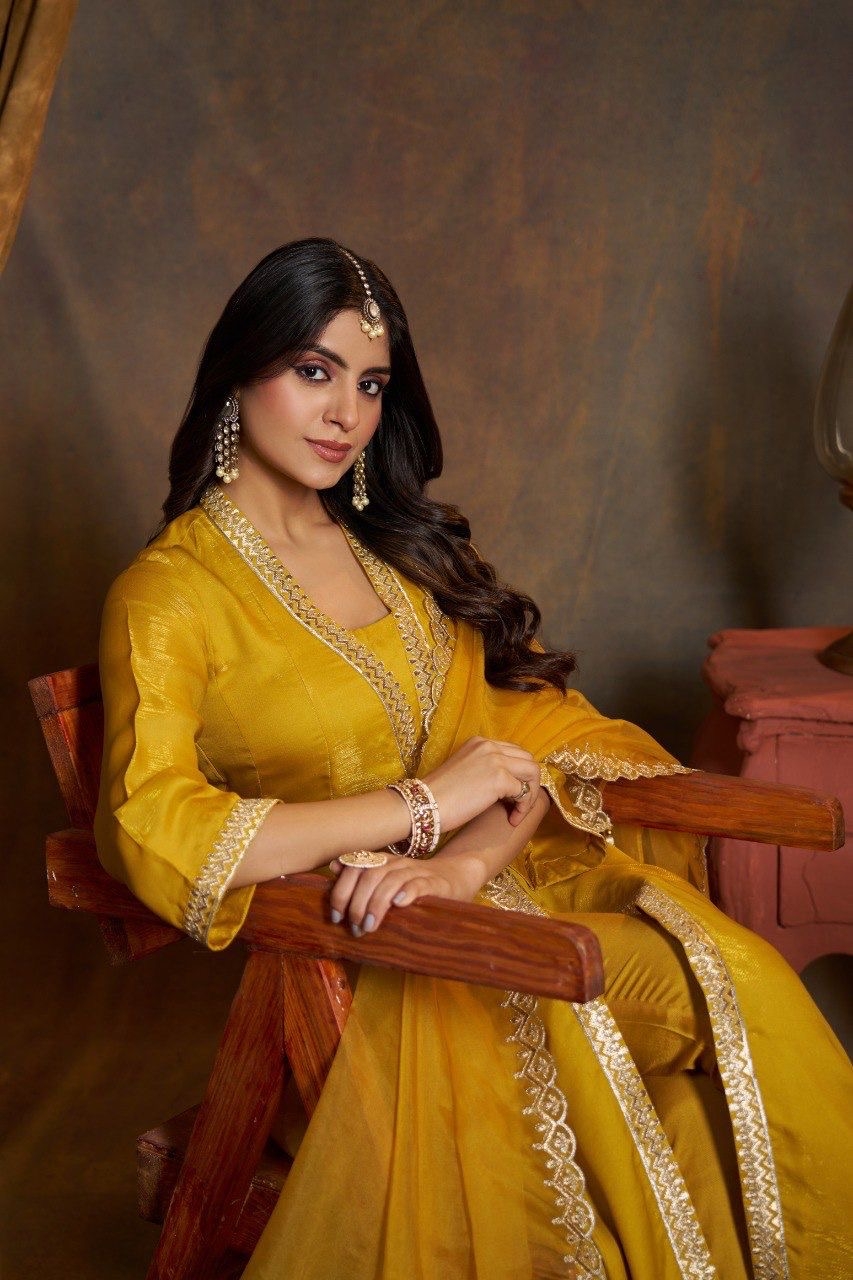 Roshni designer pure viscose satin aariwork weaving wholesale kurti with dupatta