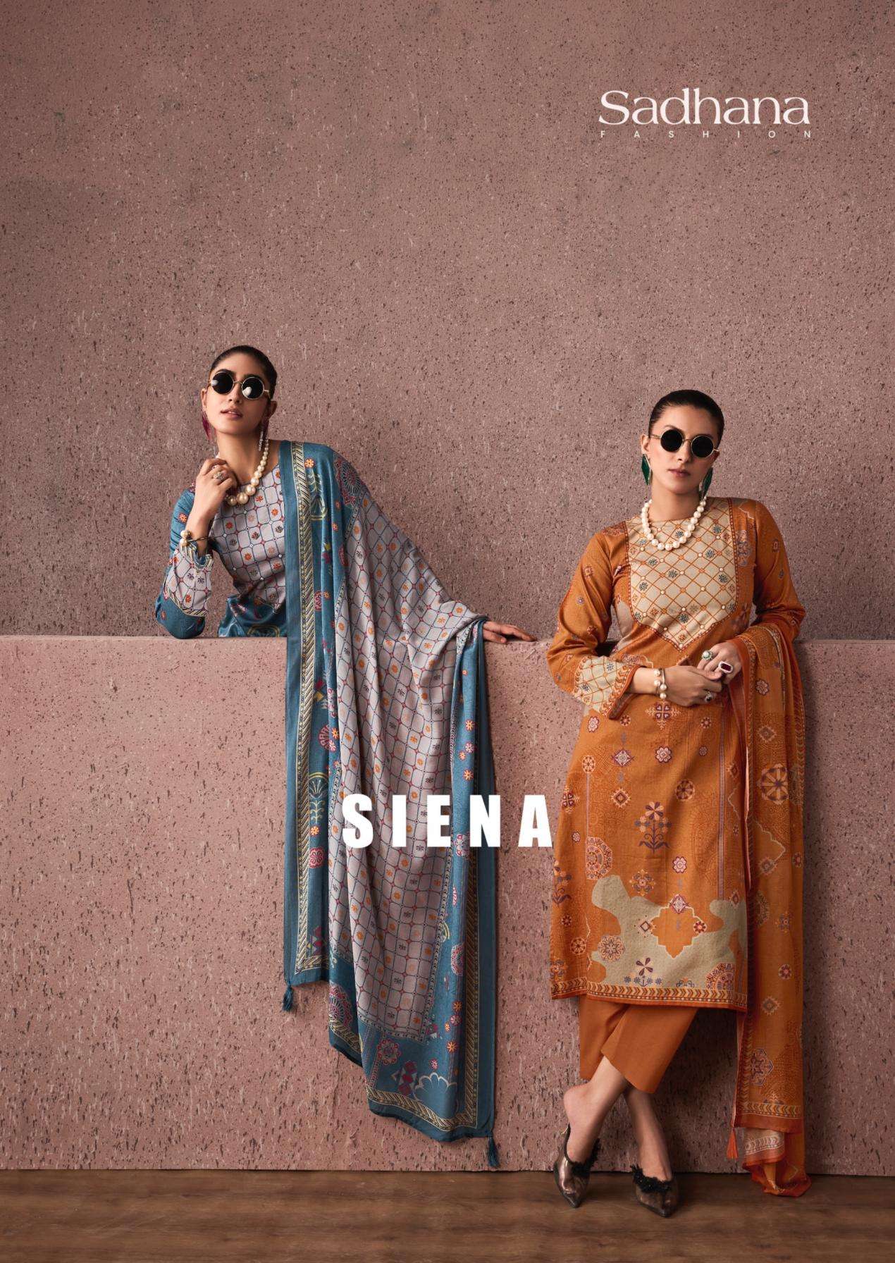 sadhana fashion siena series 2601-12606 jam cotton wholesale suit 