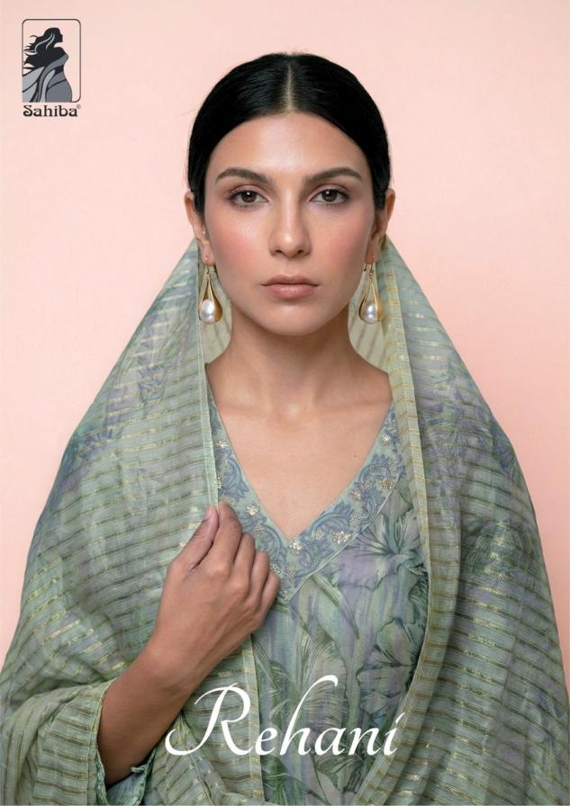 sahiba rehani series 1167 bemberg muslin silk wholesale suit in surat 