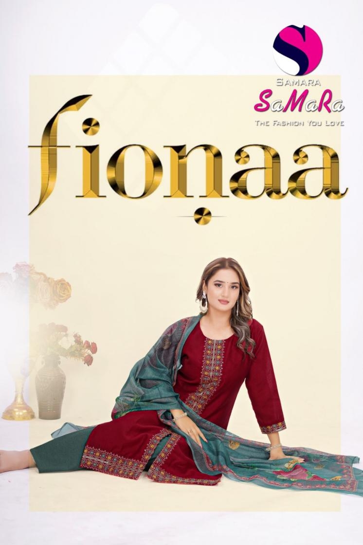 samara fionaa series 001-008 vertican silk wholesale readymade suit 