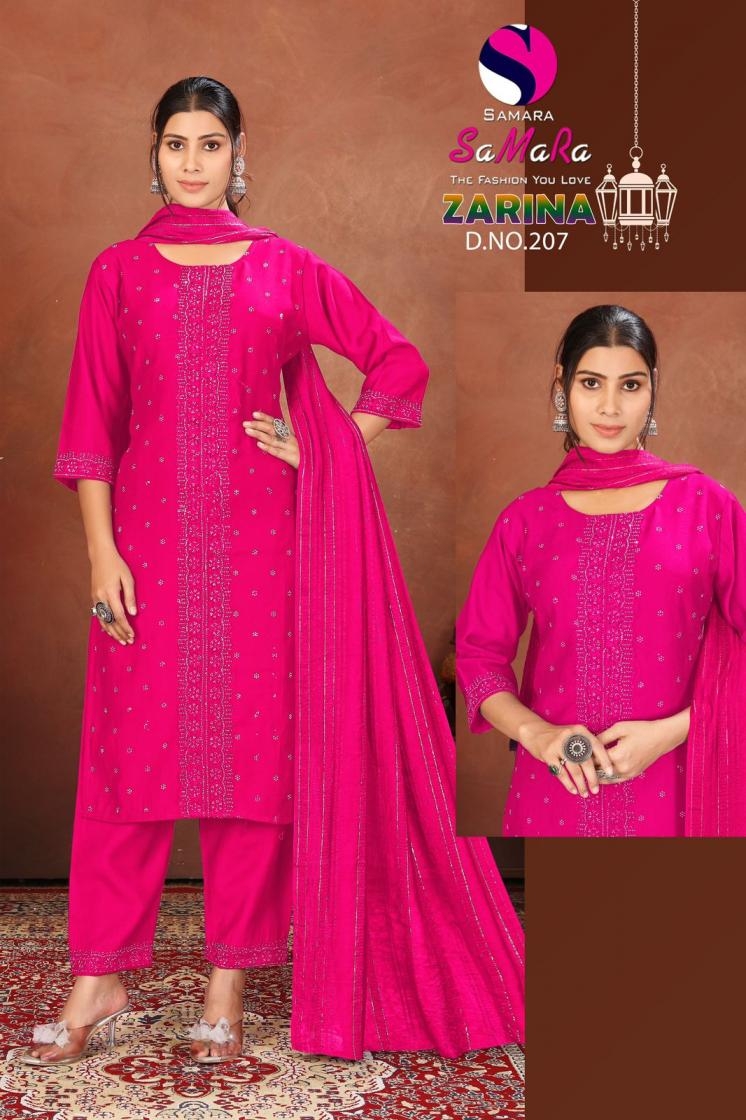 samara zarina vol 2 series 201-208 vertican silk wholesale suit 