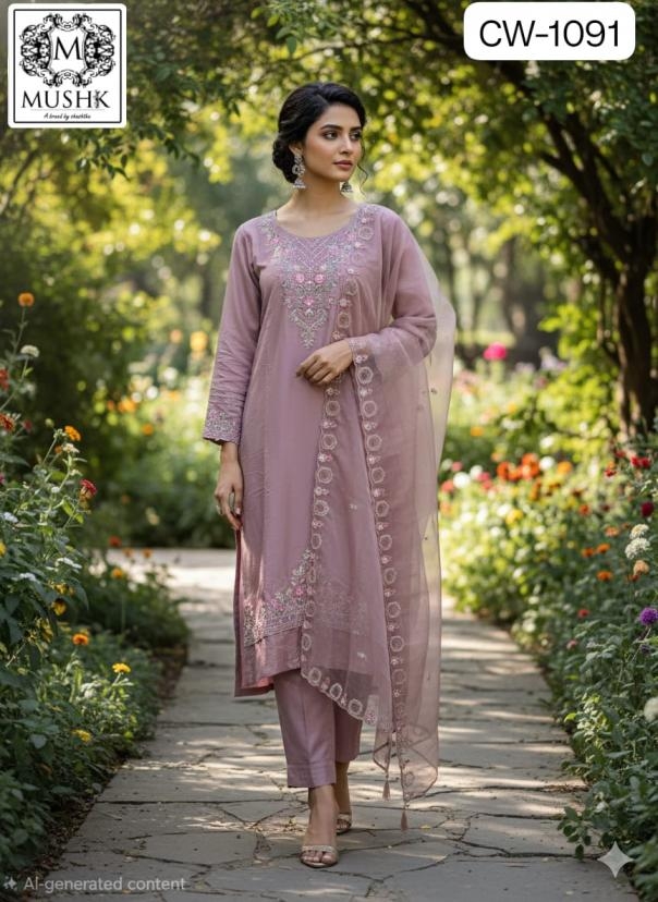 shraddha designer cw 1091 roman silk wholesale suit 