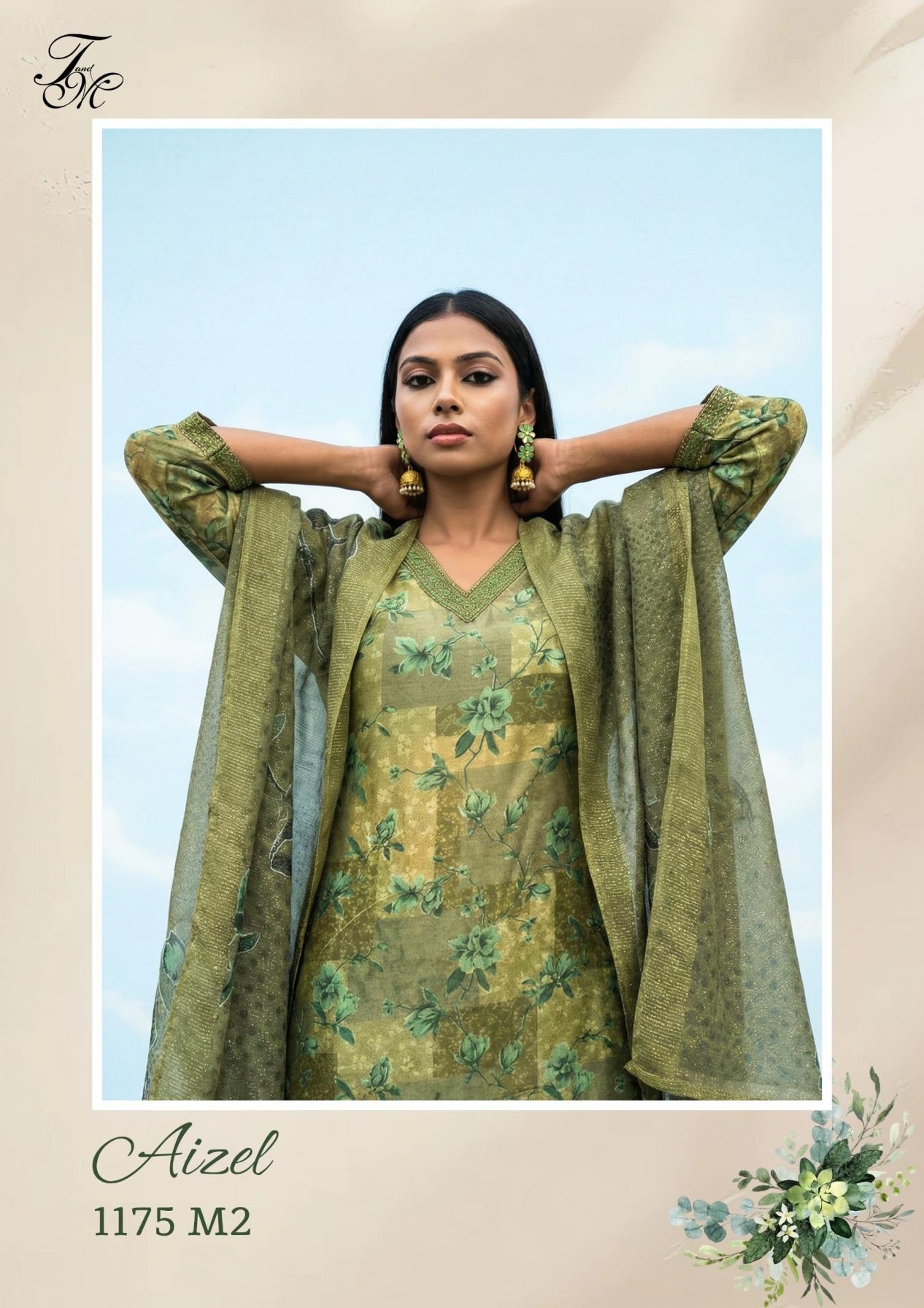 t&m sahiba aizel bemberg muslin silk wholesale suit in surat