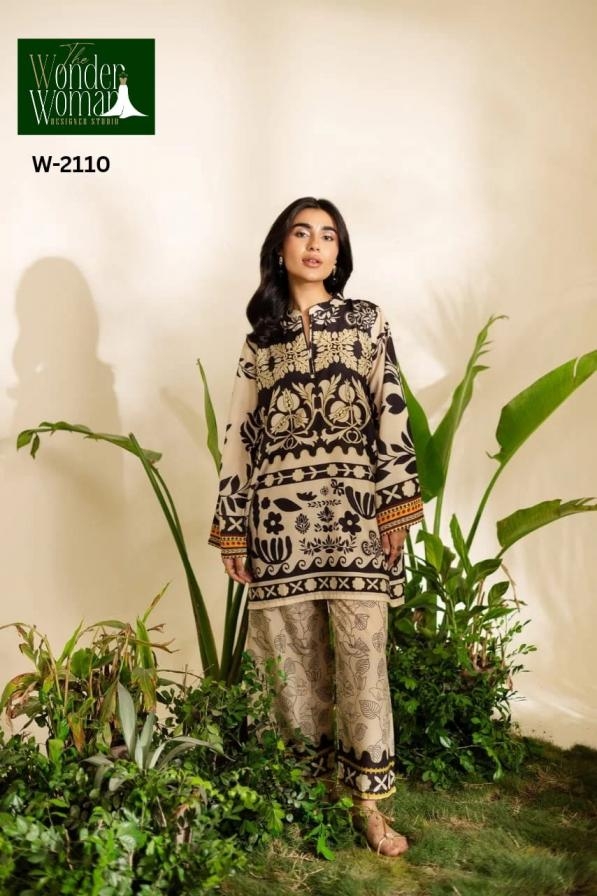 the wonder women 2110 Premium Imported Satin kurti with bottom in wholesale surat