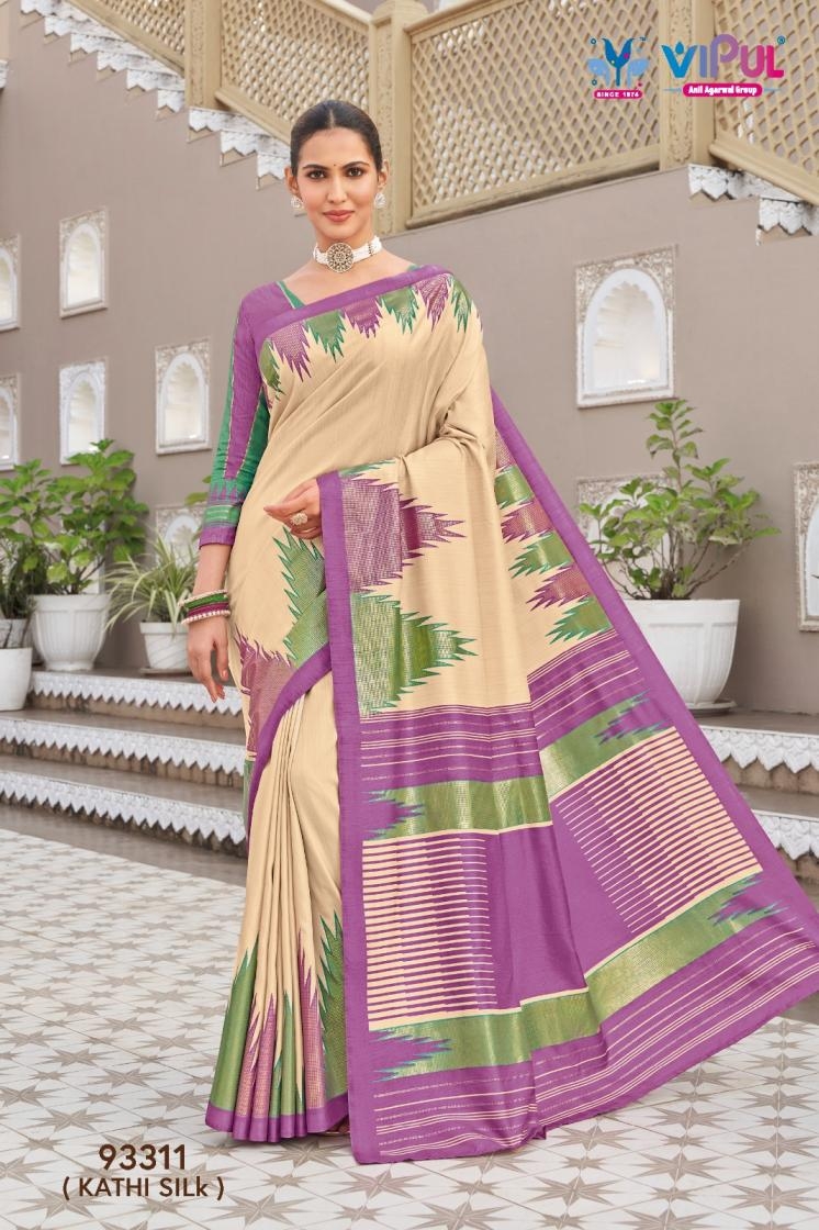 vipul gulmarg silk vol 8 series 93303-933014 soft silk saree 