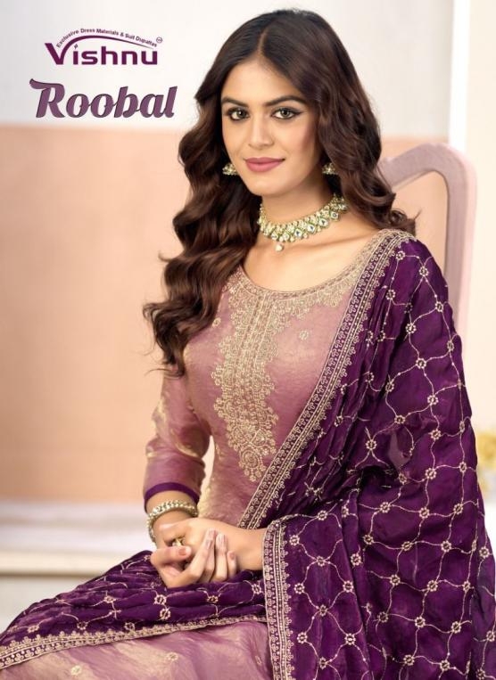 vishnu roobal series 66001-66008 frendy silk wholesale suit in surat 