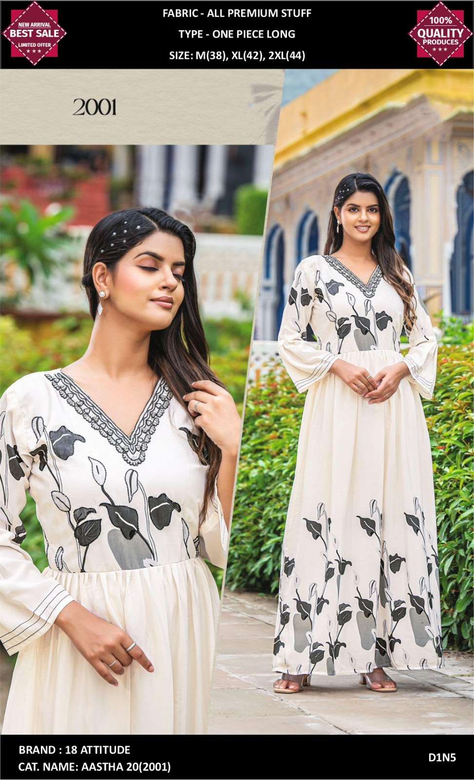 vlnt-16 fancy embroidery designer kurti for special day at wholesale price 