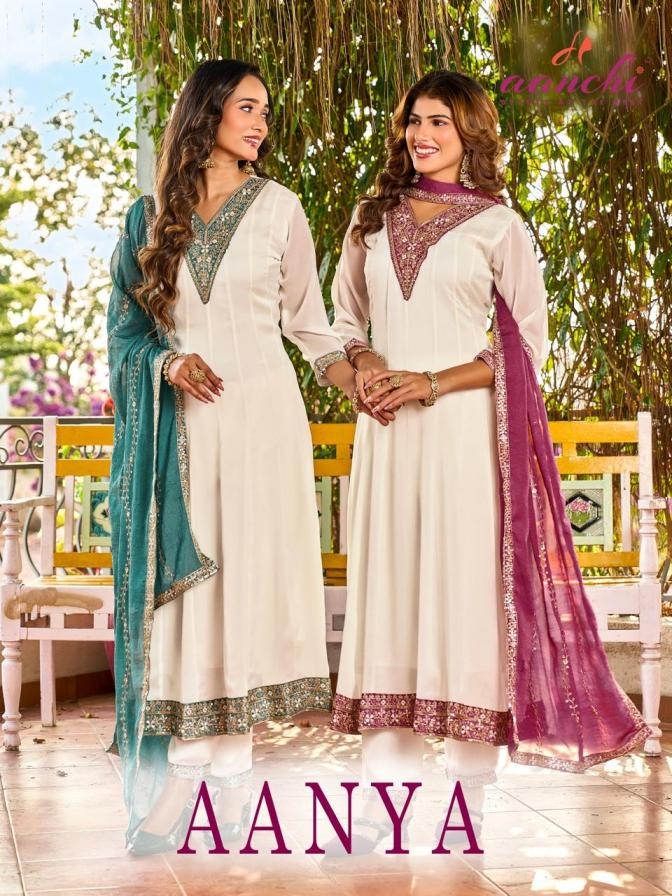 aanchi aanya RANGOLI CRUSH wholesale readymade suit