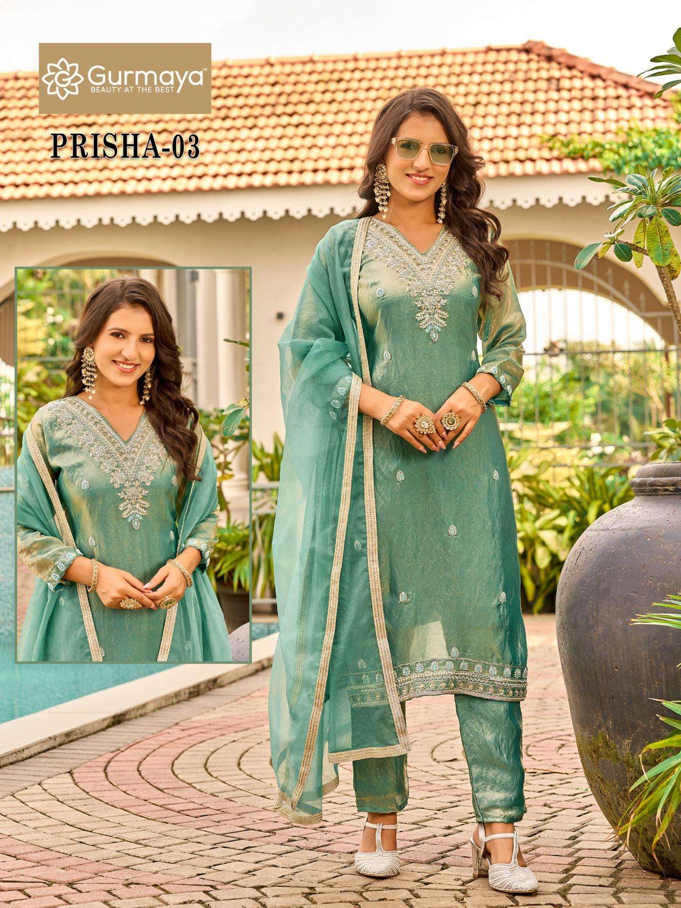 aanchi prisha series 03-05 fendy wholesale readymade suit 
