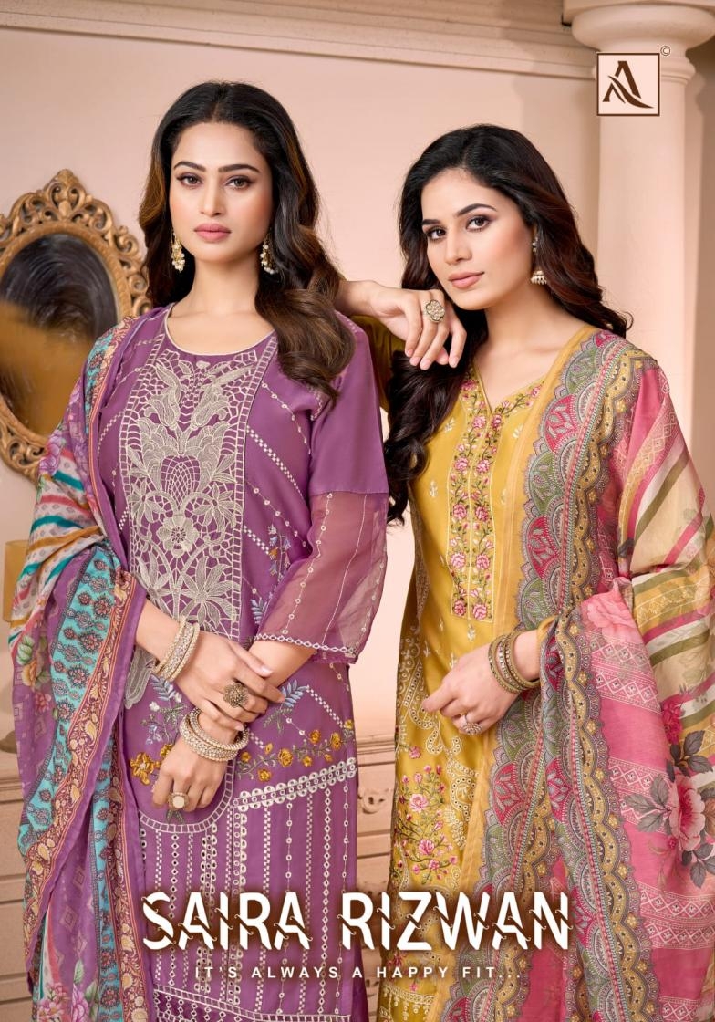 alok saira rizwan series 215396801-215396804 zam cotton suit