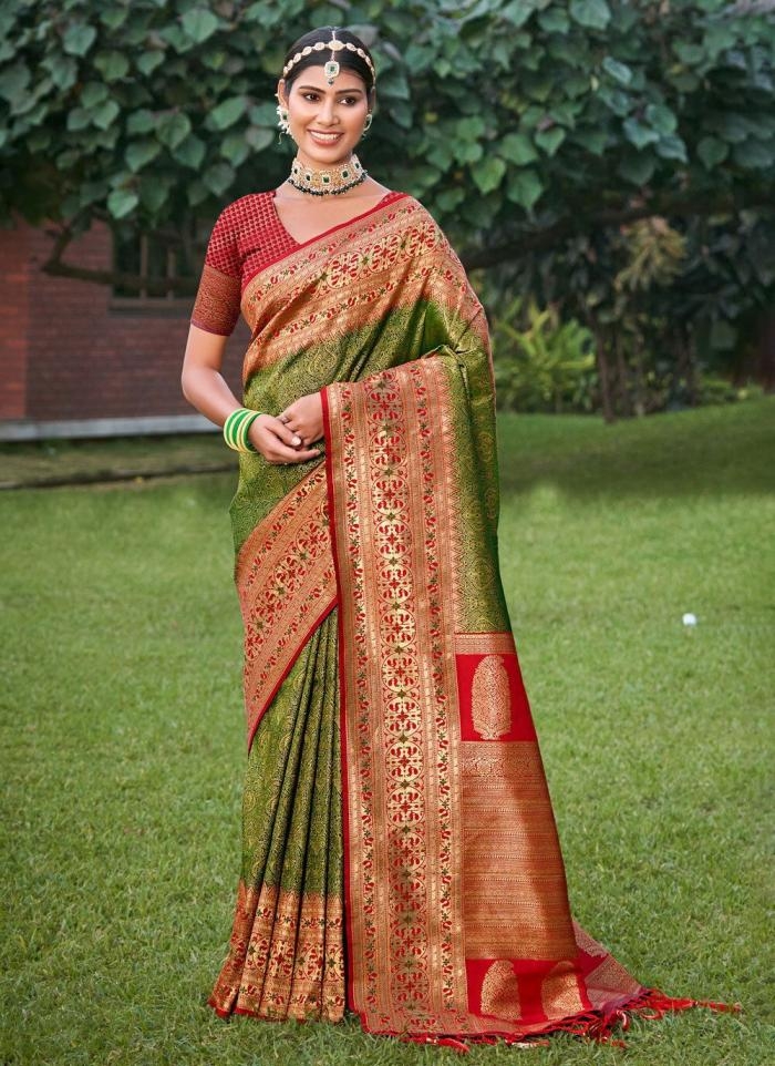 Astita GAURI VOL 2 Banarasi Silk FABRIC SAREE 