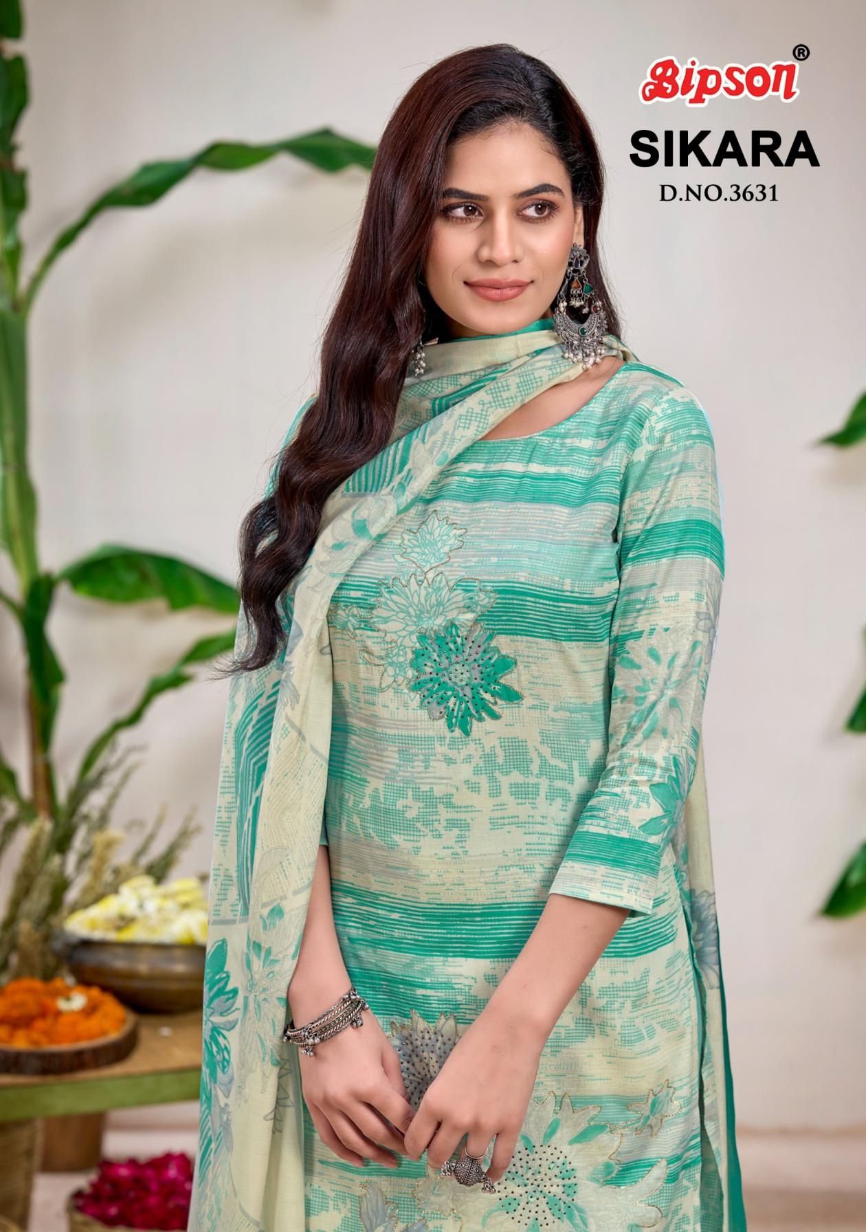 bipson prints sikara 3631 series jam satin wholesale suit 