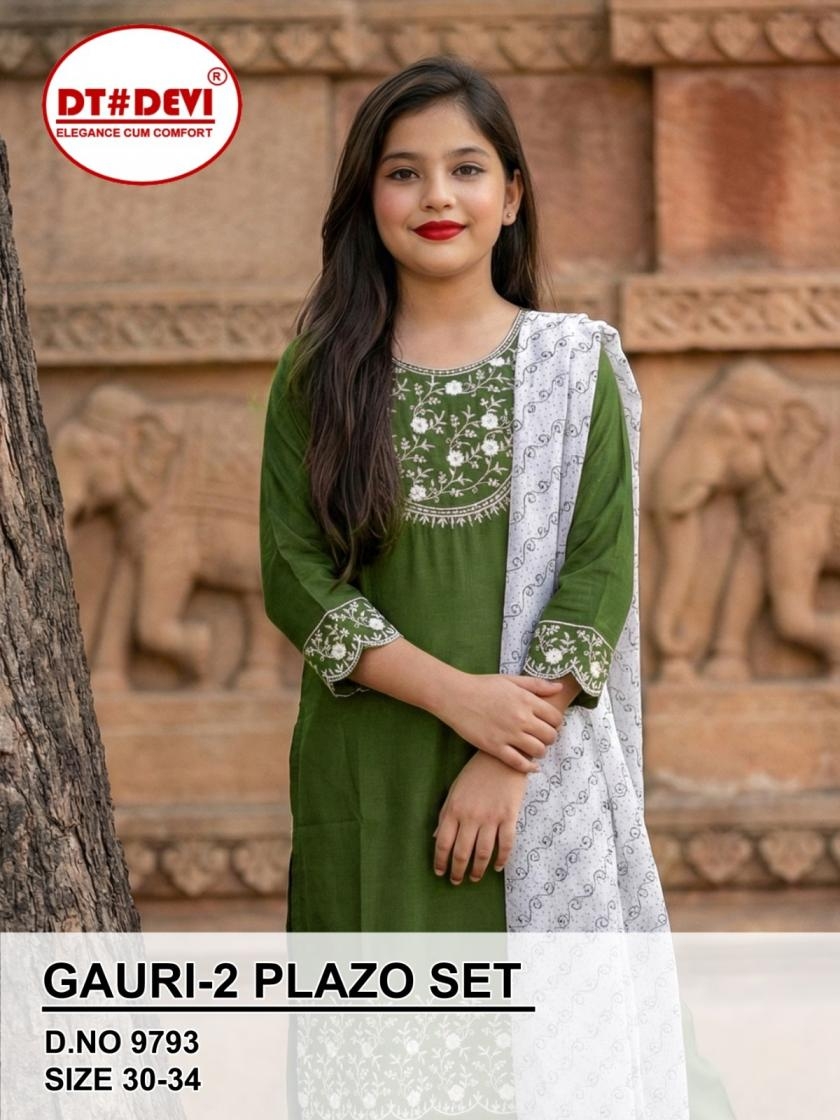 dt devi gauri vol 2 9793 vetican silk readymade suit 