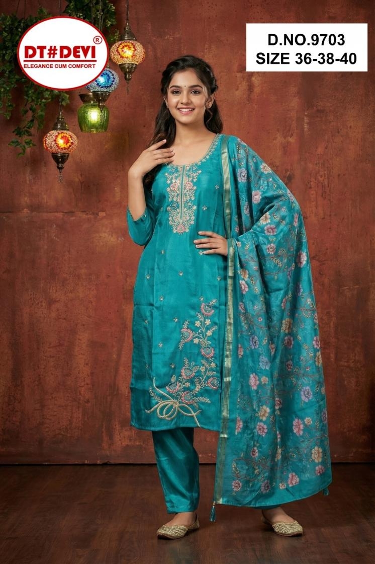 dt devi yalinaa vol 2 9703 roman glass wholesale readymade suit