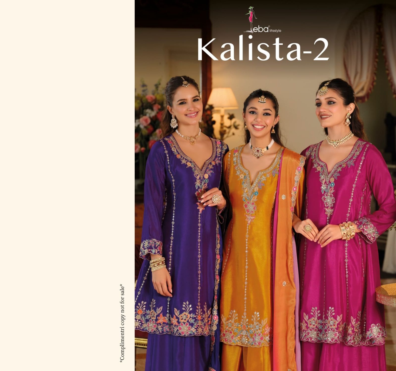 eba lifestyle kalista-2 series 2398-2400 hevey Chinon readymade suit