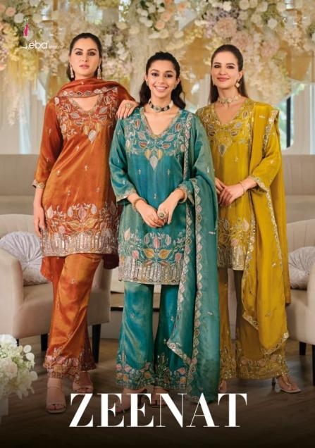 eba lifestyle zeenat series 2358-2360 simer readymade suit