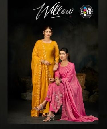 fourdots willow series 5011-5014 Fendy Self Jequard wholesale suit