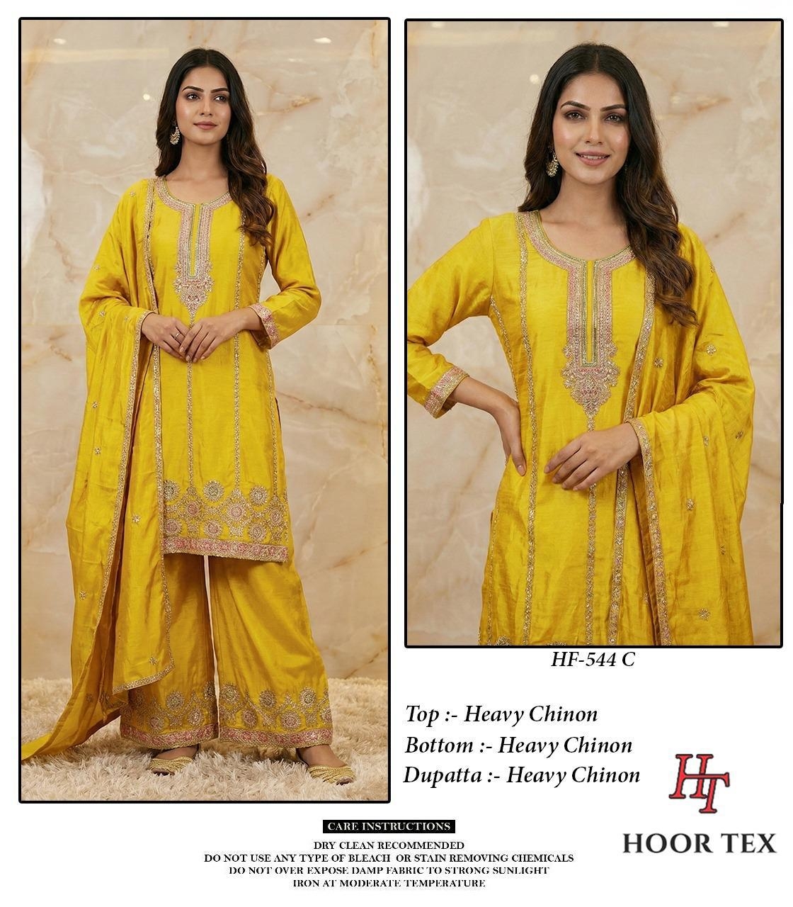 Hoor Tex  HF-544 A To D Heavy Chinon wholesale suit