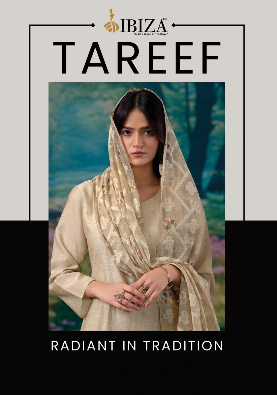 ibiza tareef series 2421-2424 pure organic cotton wholesale suit 