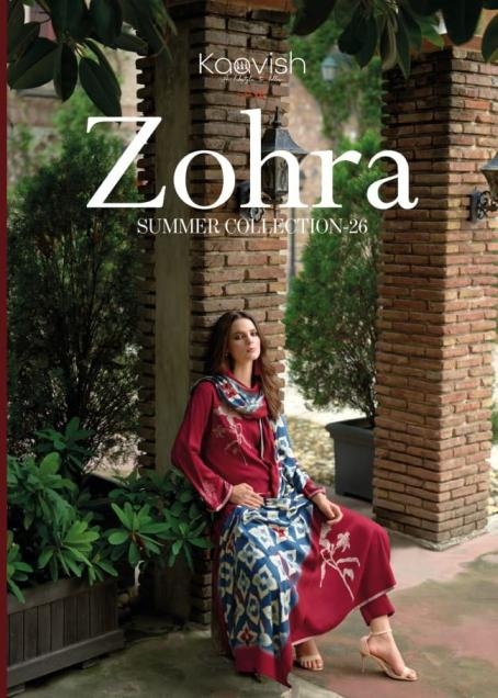 kaavish zohra series 2131-2134 jam cotton wholesale suit 