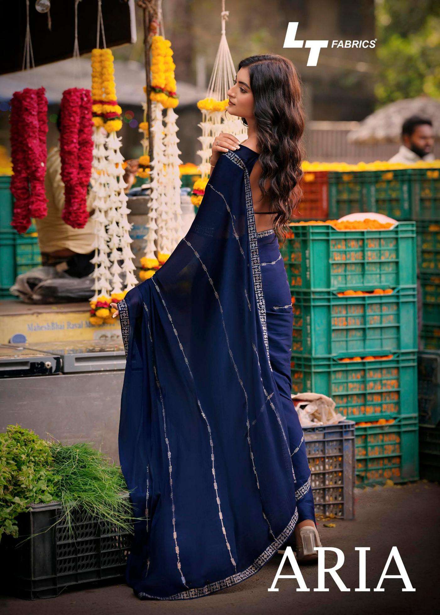 kashvi creation aria series 101-108 soft silk wholesale saree