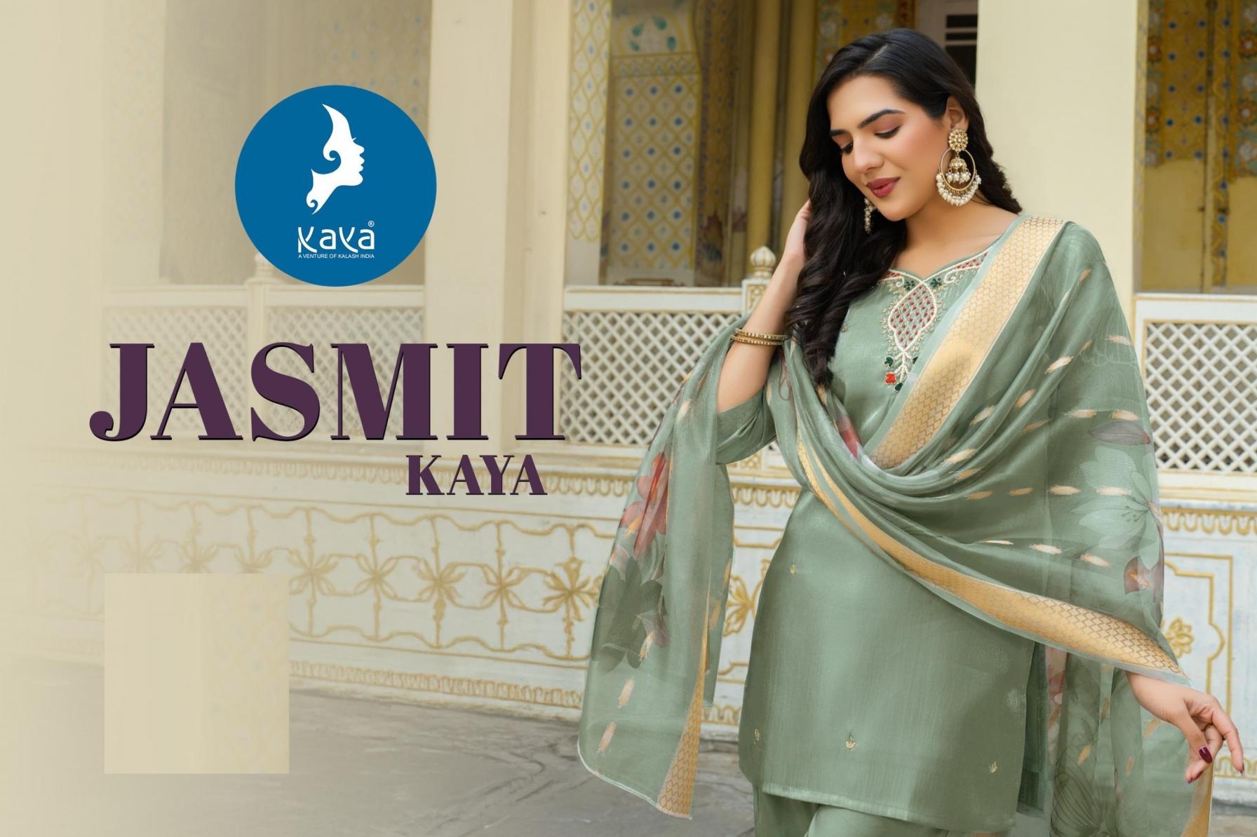 kaya jasmit series 01-06 roman glass wholesale readymade suit