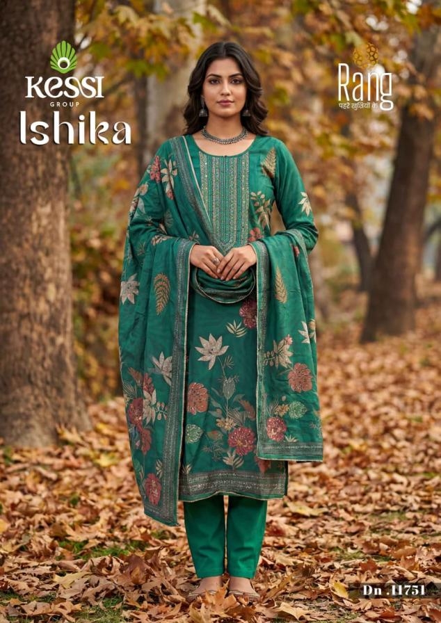 kessi rang ishika vol 1 series 11751-11754 pure muslin wholesale suit 