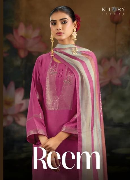 kilory trends reem series 2371-2374 muslin silk jacquard wholesale suit 