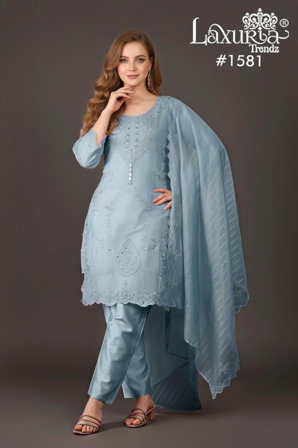 laxuria trendz 1581 kota lining readymade suit