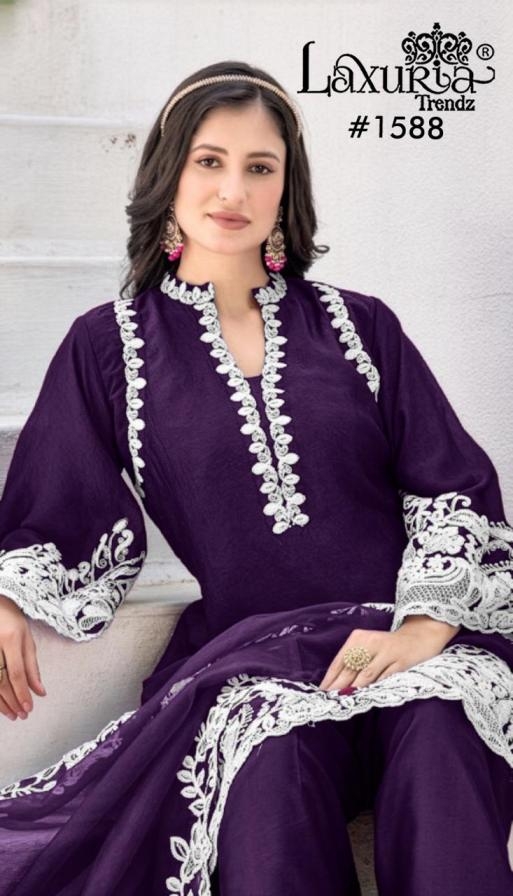 laxuria trendz 1588 vichitra full stitch pakistani 3pcs dress