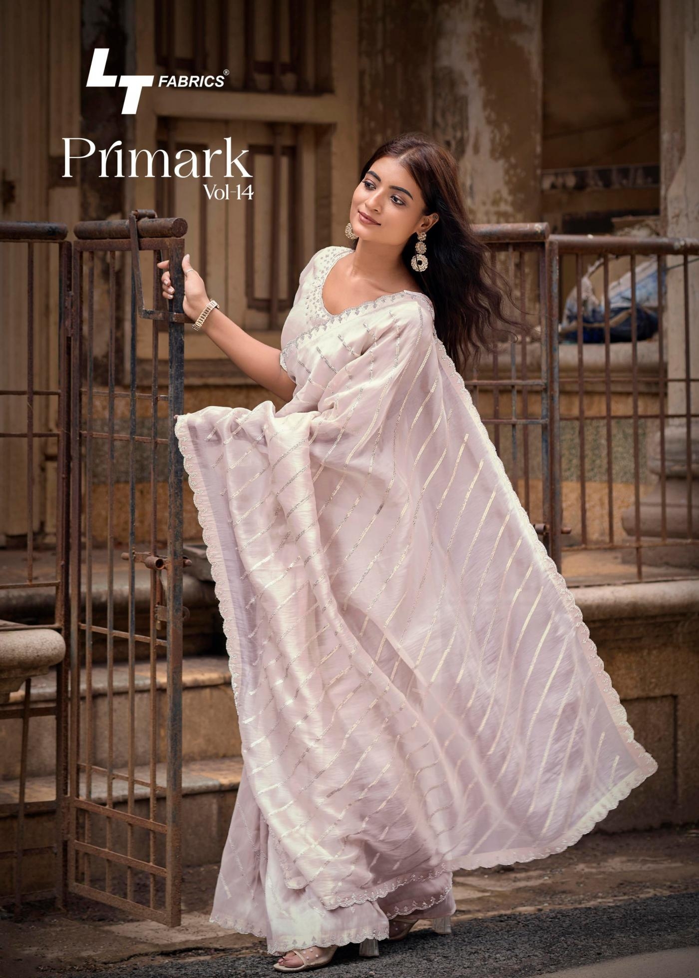 lt fashion primark vol 14 series 1401-1406 fancy wholesale saree