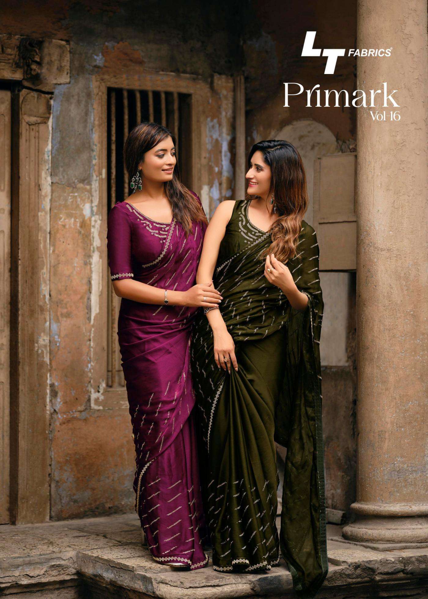 lt fashion primark vol 16 series 1601-1606 fancy wholesale saree