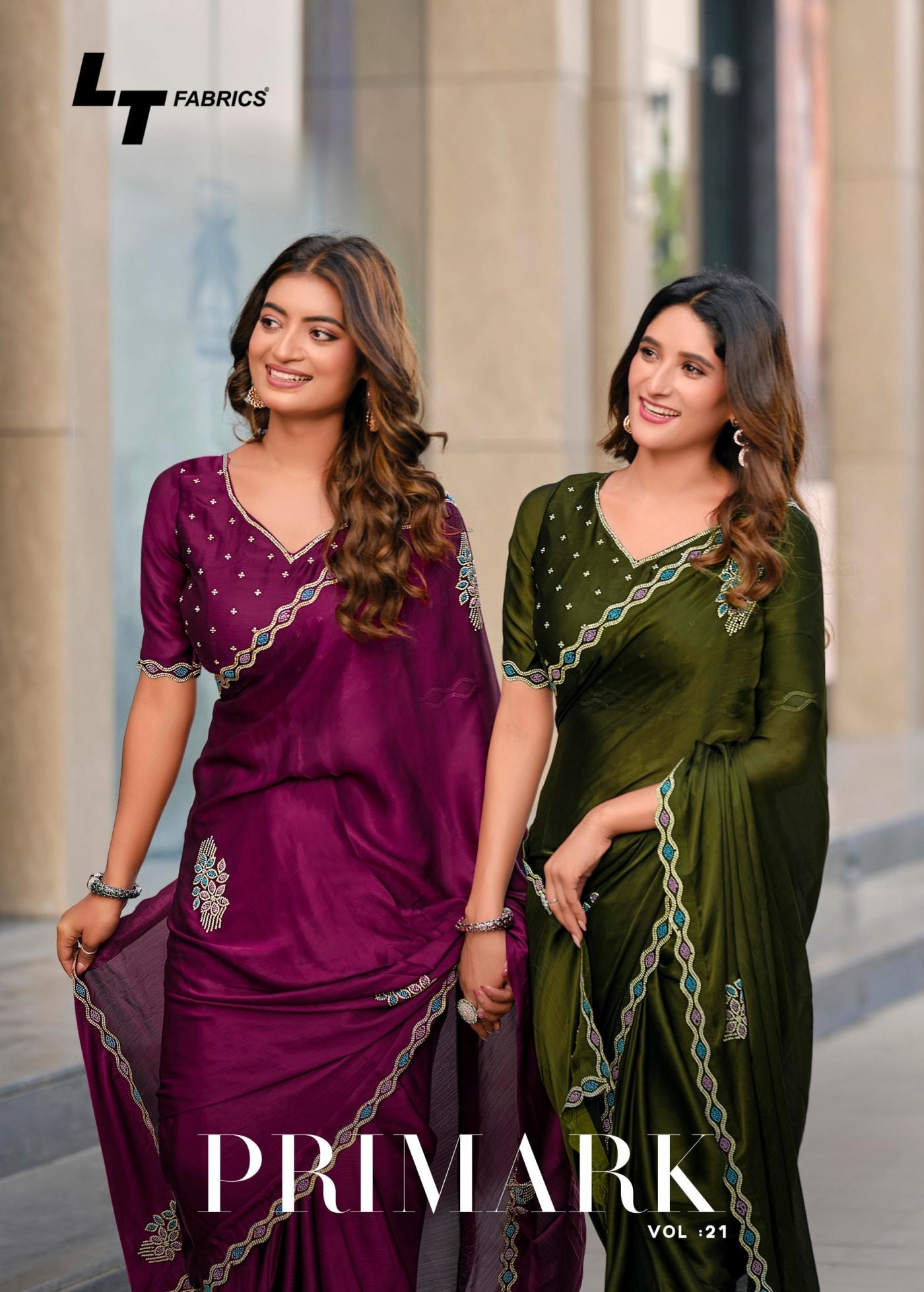 lt fashion primark vol 21 series 2101-2106 fancy wholesale saree