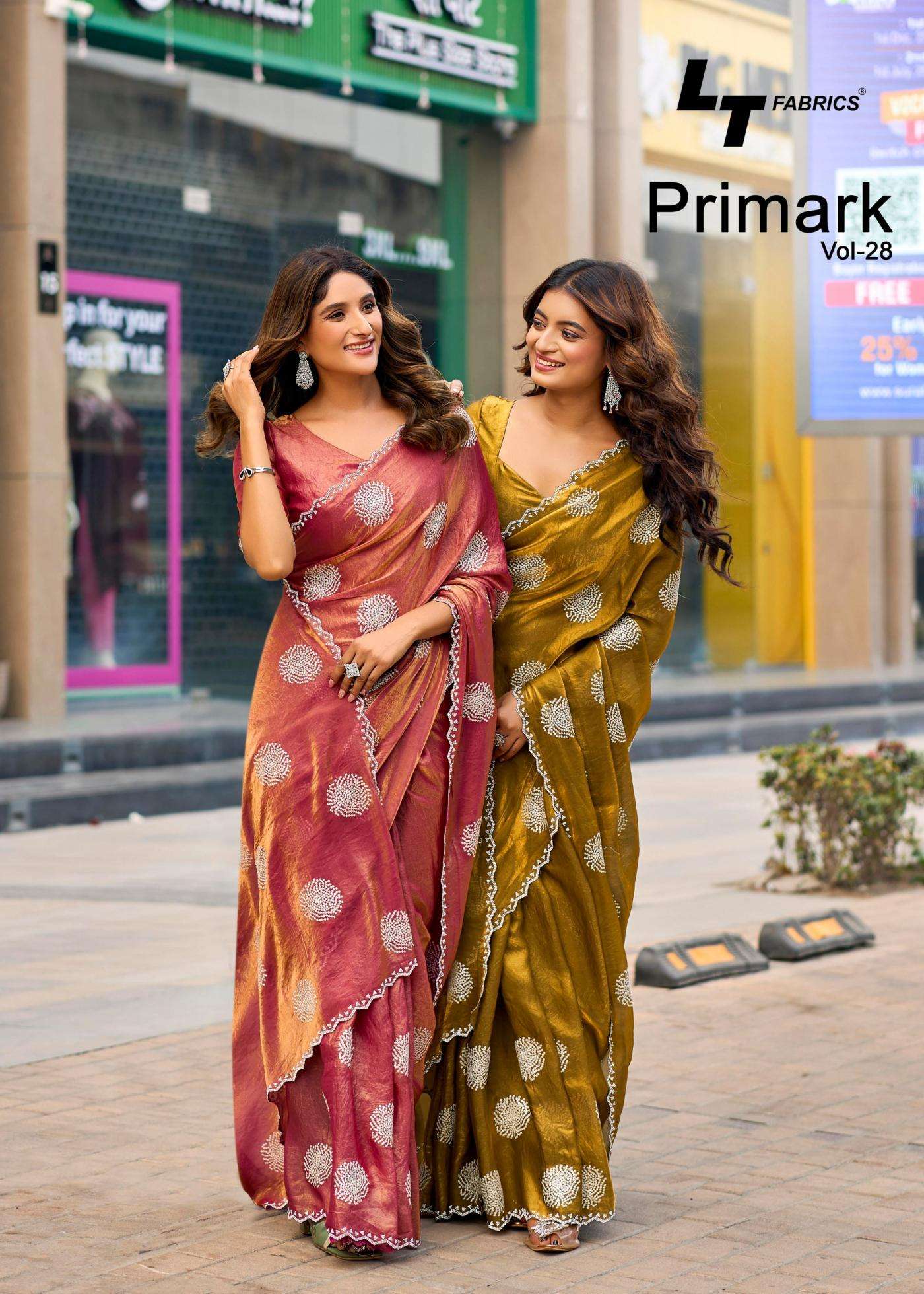 lt fashion primark vol 28 series 2801-2806 fancy wholesale saree