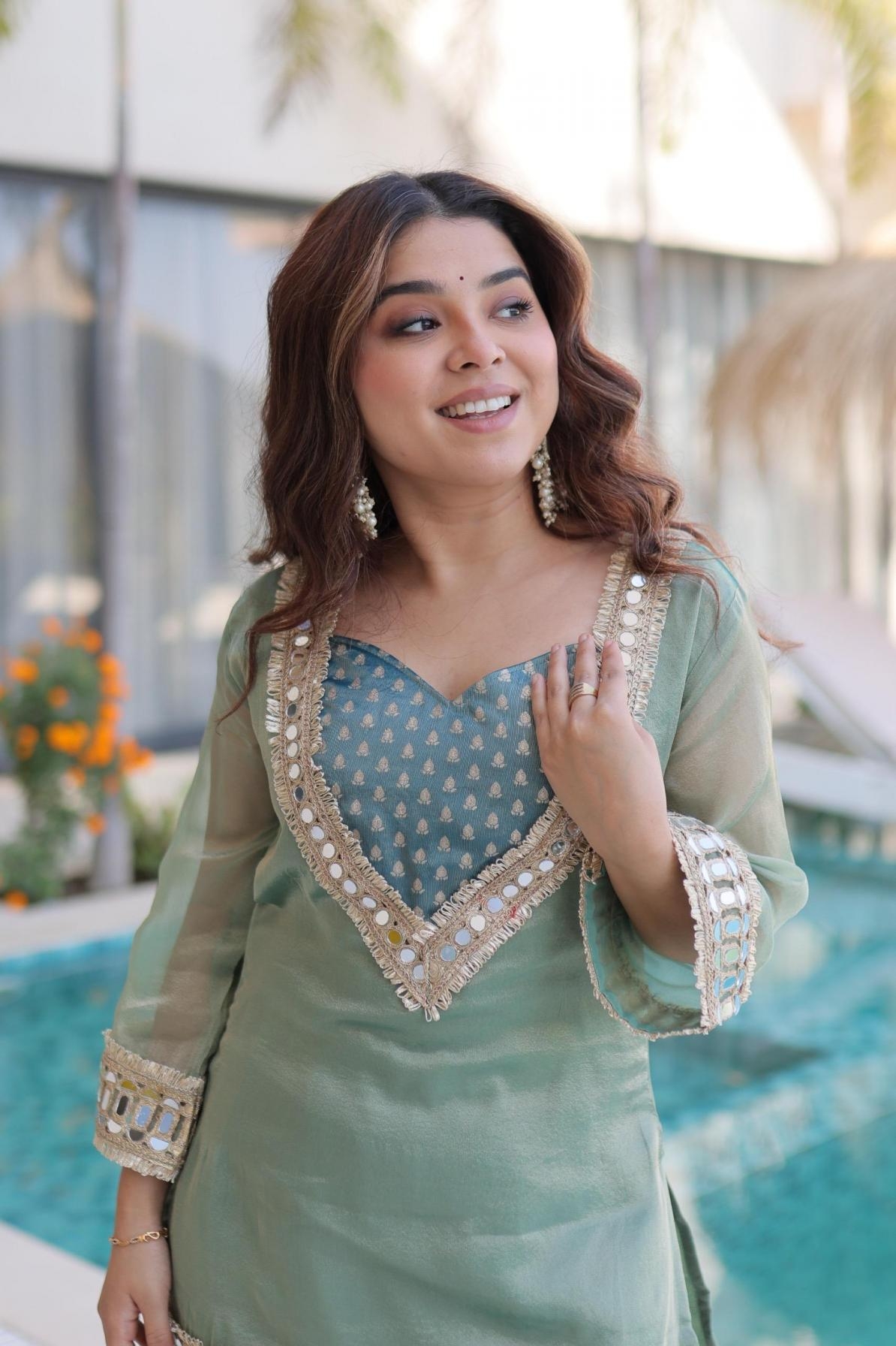 lw 9319 hit design fully stitch kurti pant with batwa