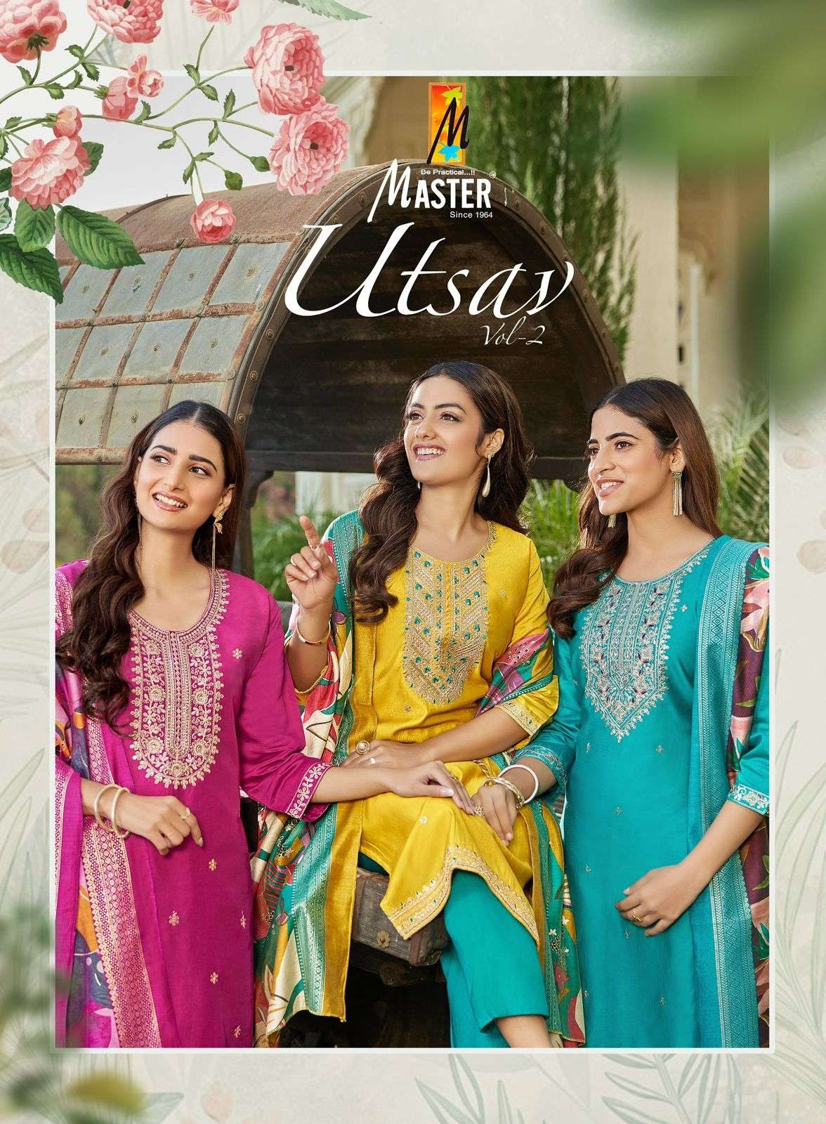 master utsav vol 2 series 2001-2010 gadhwal readymade suit