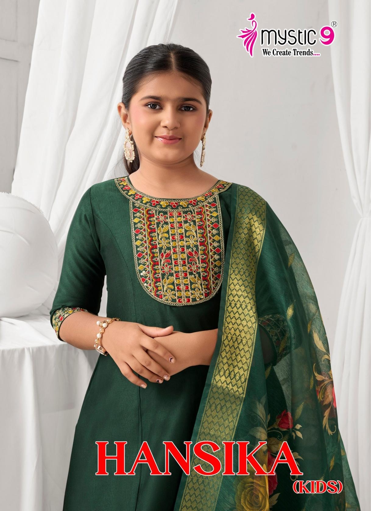 mystic9 hansika vol 2 series 2001-2008 gadhval readymade suit 