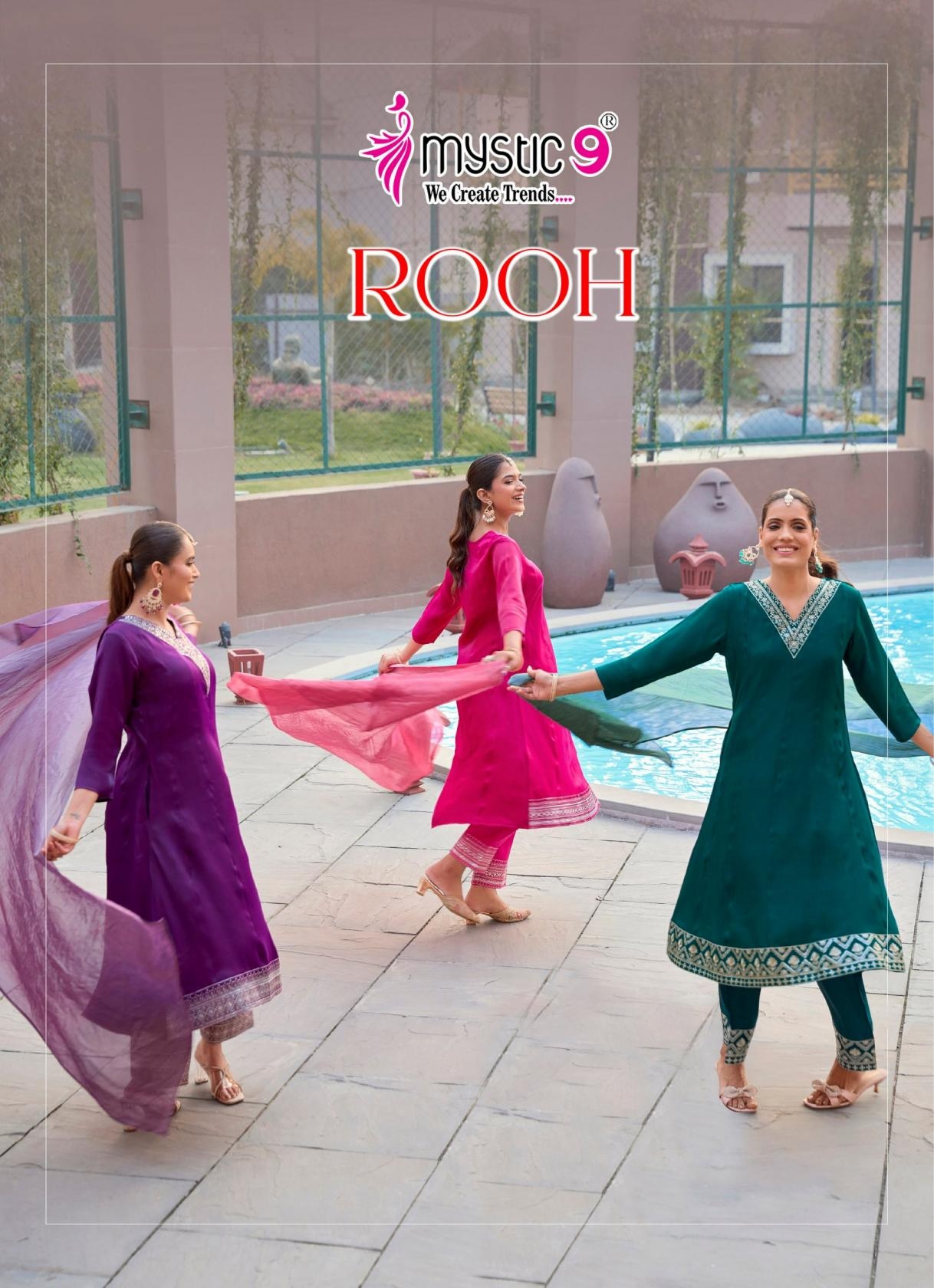 mystic9 rooh vol 1 series 1001-1008 roman glass readymade suit 