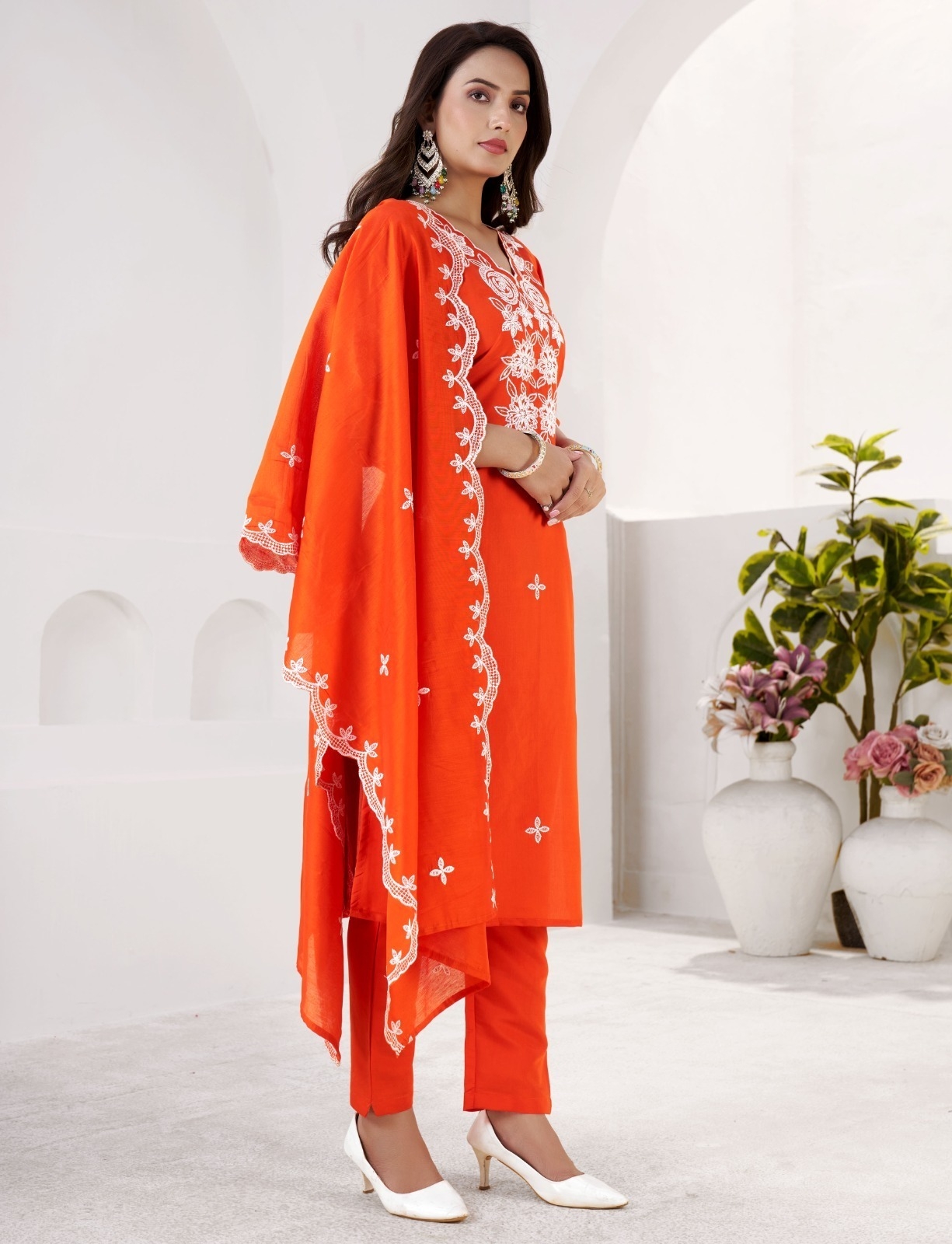 NAMO HIT VOL-1 ROMAN SILK FULLY STICHED KURTA & PANT DUPATTA SET