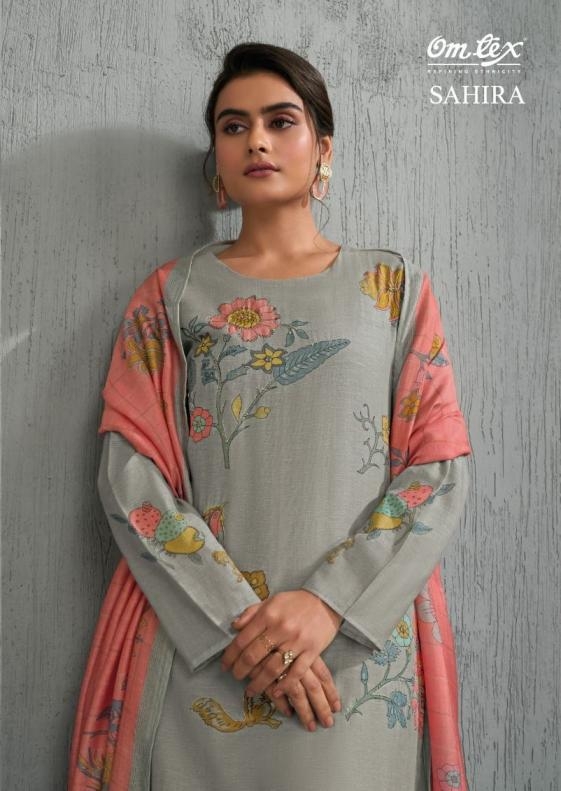 omtex sahira series 12041 cotton silk wholesale suit