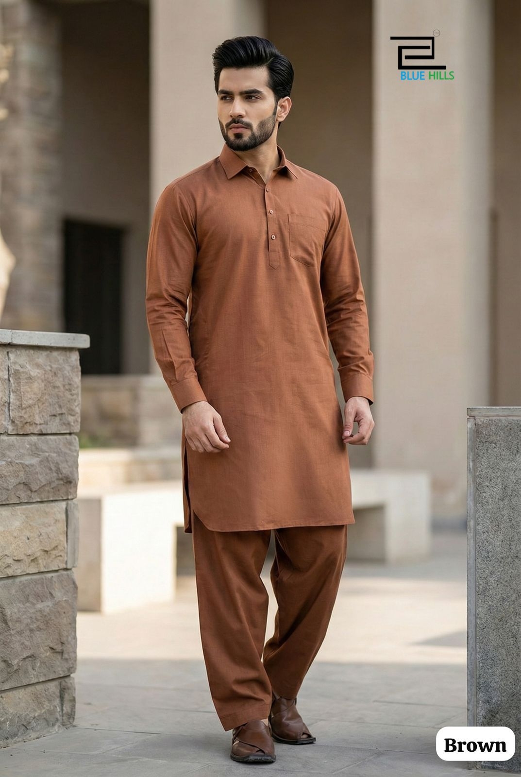 Pathani vol 1 premium Cotton Full stitched pathani Kurta with Salwar Bottom 