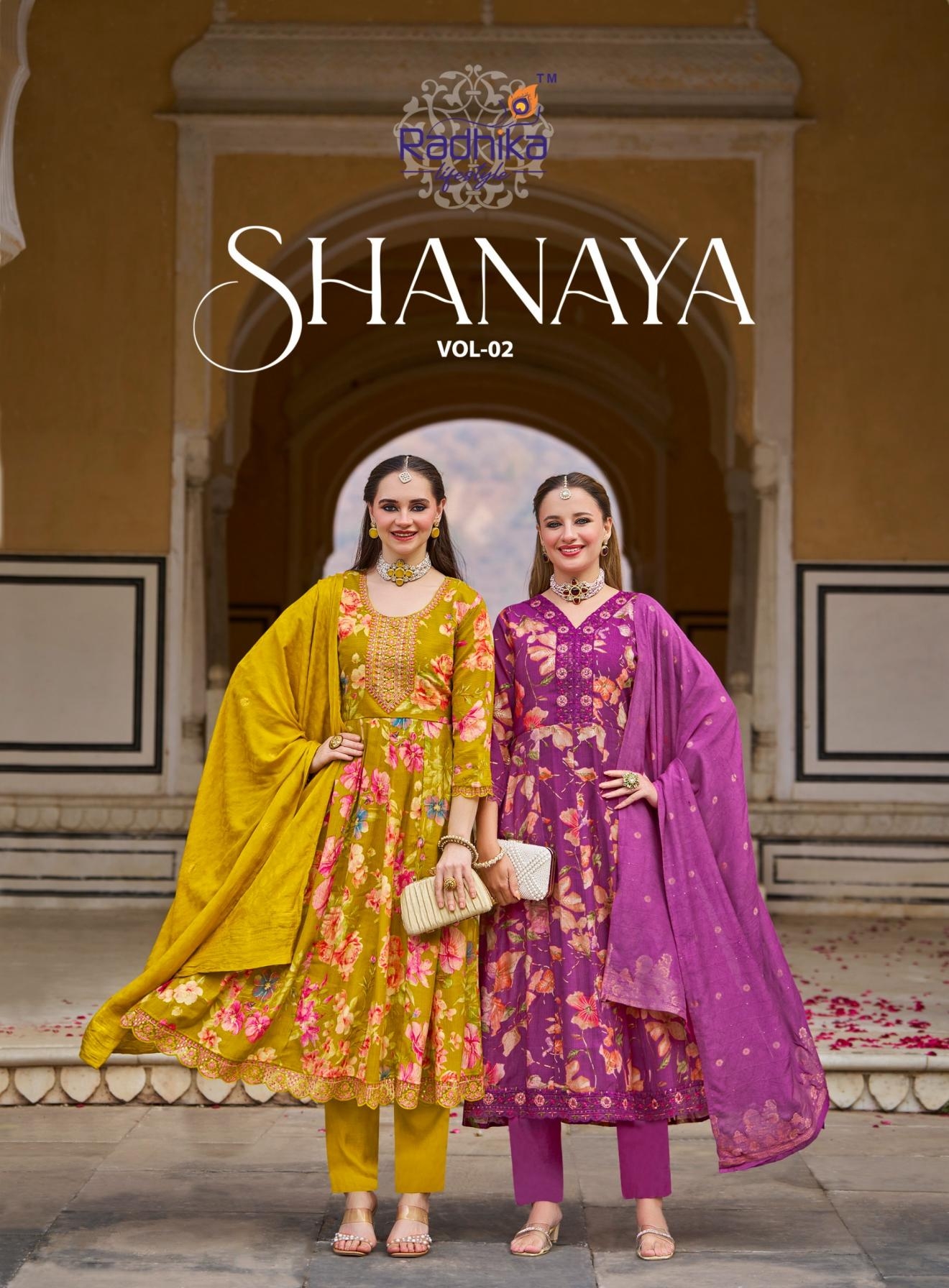 radhika lifestyle shanaya vol 2 series 2001-2006 milano readymade suit