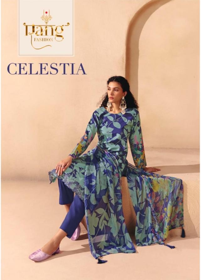 rang fashion celestia series 1001-1004 Muslin Digital print wholesale suit 